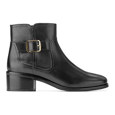 Cole Haan Thayer Women's Block Heel Chelsea Buckle Boots