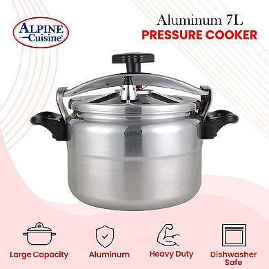 Aluminum/ 24 Cm 7 Lt. Pressure Cooker