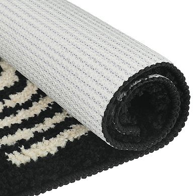 Indoor Outdoor Non-slip Absorbent Resist Dirt Entrance Soft Fluffy Carpet Doormats, 16" X 24"