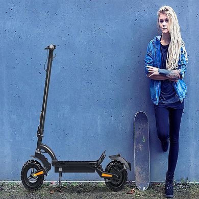 GlareWheel All Terrian Electric Scooter with Ski Convert Kit