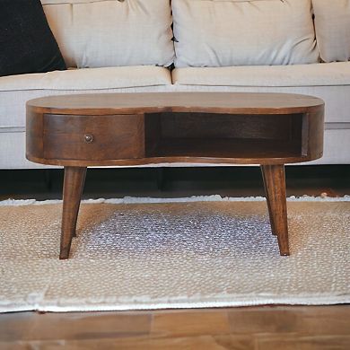 Chestnut Wave Coffee Table