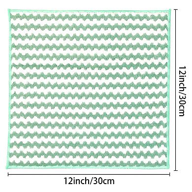 Microfiber Highly Absorbent Lint Reusable Kitchen Towel 12 Packs 12" X 12"