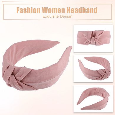 Knotted Headbands Solid Colors Top Knot Headbands Elastic Headbands