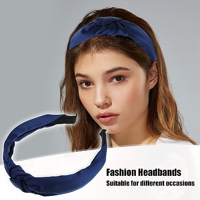 Satin Knot Headband Hairband For Women 1.2 Inch Wide