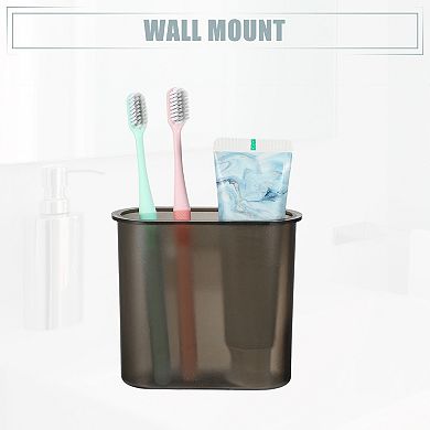 Wall Mount Toothbrush Holder Stand For Bathroom Tooth Brush Holder