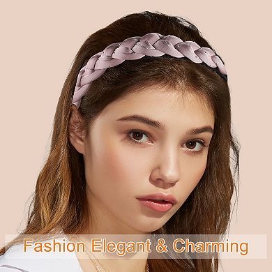 Thick Braided Headbands Headbands Twisted Braid Knotted Hair Hoop