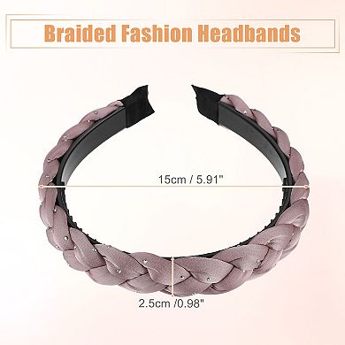 Thick Braided Headbands Headbands Twisted Braid Knotted Hair Hoop