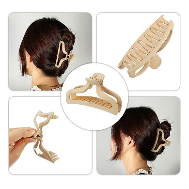 1pc Plastic Hair Claws Hair Barrettes For Women 3.78"x1.85"x1.42"
