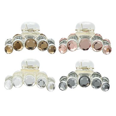 4Pcs Fashionable  Hair Accessories Hair Clips Jaw Grips