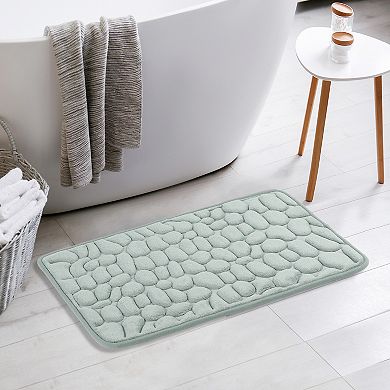 Memory Foam Ultra Soft Non-slip Water Absorbent Quick Dry Bathroom Mats, 20" X 32"