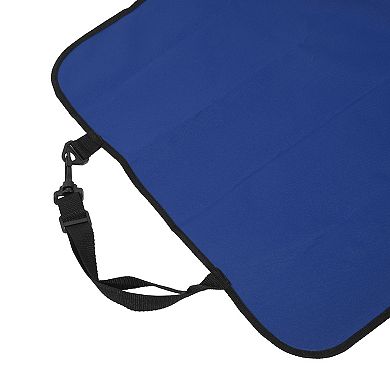 Water Resistant Dog Car Seat Cover For Back Seat Protector For Cars Trucks Suvs 42"x19" Blue