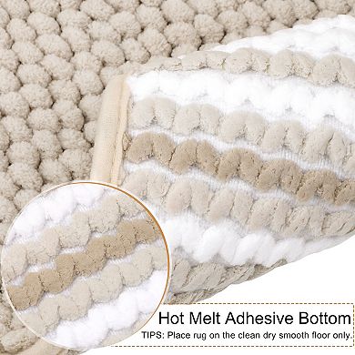 Extra Soft Fluffy Non-slip Bath Area Mat Rug, 20" X 32"