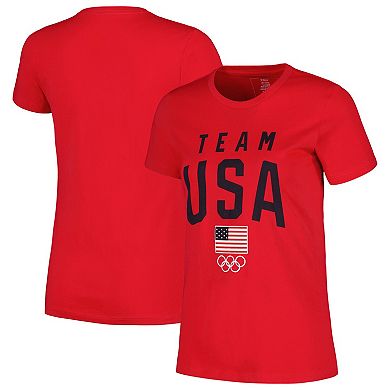 Women's Red Team USA T-Shirt