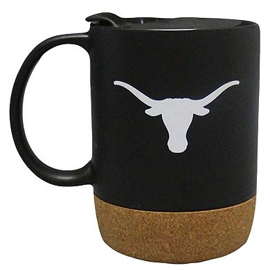 The Memory Company Texas Longhorns 16oz. Cork Bottom Mug with Lid