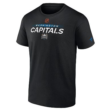 Men's Fanatics Branded Black Washington Capitals Special Edition 2.0 Authentic Pro T-Shirt