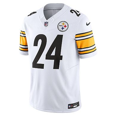 Men's Nike Joey Porter Jr. White Pittsburgh Steelers  Vapor F.U.S.E. Limited Jersey