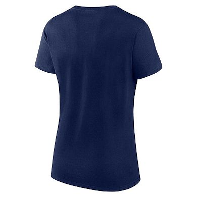 Women's Fanatics Branded Gray/Navy New York Yankees T-Shirt Combo Pack