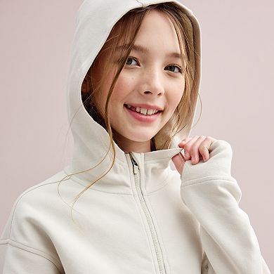 Girls 7-20 Tek Gear® Cropped Zip Up Jacket in Regular & Plus Size