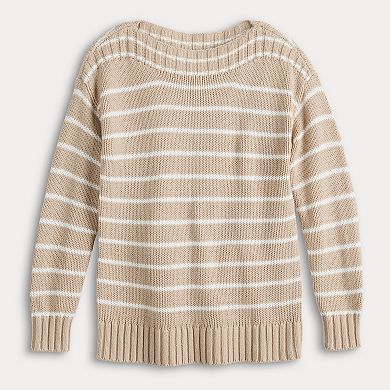 Women's Sonoma Goods For Life® Boatneck Pullover Sweater