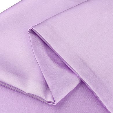 Satin Pillowcase For Hair And Skin With Hidden Zipper Breathable Pillow Case 20" X 30"