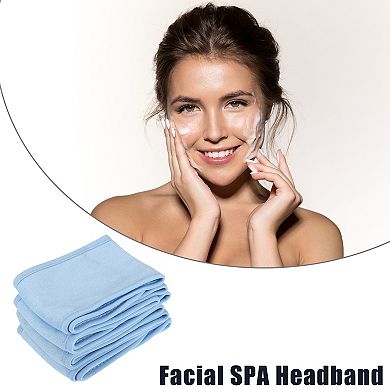 4 Pcs Spa Facial Headband For Face Washing Shower