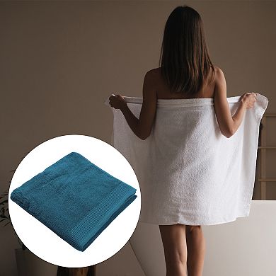 1 Pcs Soft Absorbent Cotton Bath Towel For Bathroom Shower 59.06"x28.35"