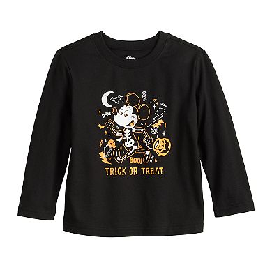 Disney's Mickey Mouse Baby & Toddler Boy Long Sleeve Halloween Graphic Tee by Jumping Beans