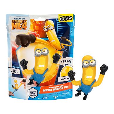 Despicable Me 4 Heroes of Goo Jit Zu Stretchy Hero Dave Toy