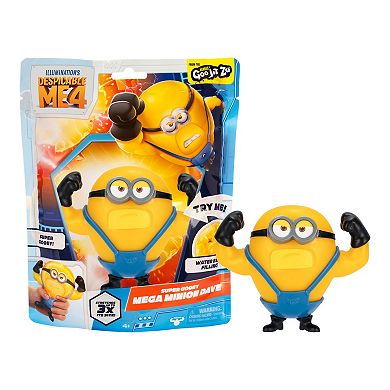 Despicable Me 4 Heroes of Goo Jit Zu Stretch Hero Dave Toy