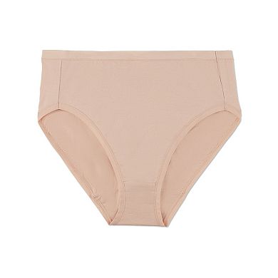 Ladies Combed Cotton Basic Brief Underwear 3-pack