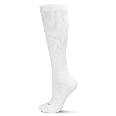Classic Athletic Cushion Sole Knee High Cotton Blend 15-20mmHg Graduated Compression Socks