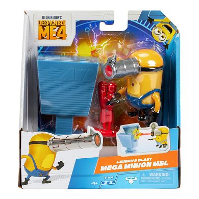 Despicable Me 4 Launch & Blast Mega Minion Mel Toy