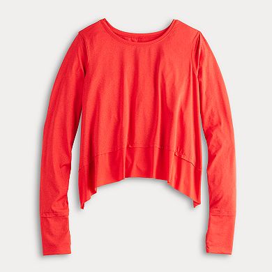 Juniors' SO® Relaxed Long Sleeve Tee