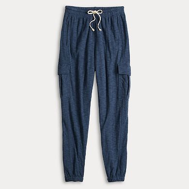 Juniors' SO® Doublecloth Cargo Joggers