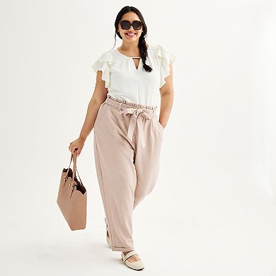 Juniors' Plus Size SO® Tapered Pants