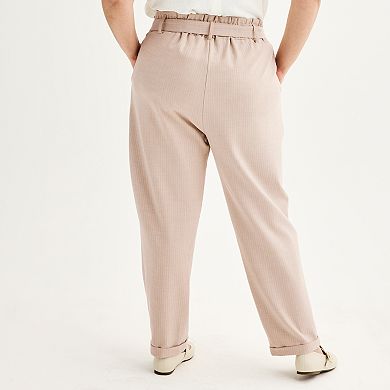 Juniors' Plus Size SO® Tapered Pants