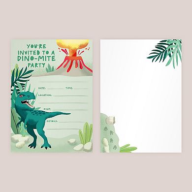 Rileys & Co. Party Invitation Cards For Boys & Girls With Envelopes & Bonus Stickers