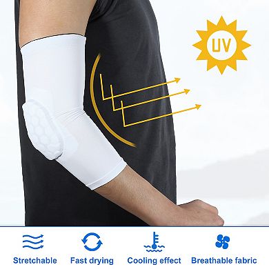 2pcs Elbow Brace Support Sleeve Elbow Pad Sleeve For Women Men
