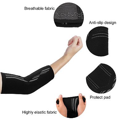 2 Pcs Breathable Elbow Pads Tightening Elbow Pads For Sports