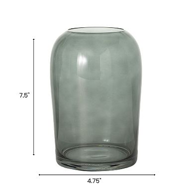 Sullivan's Smokey Glass Decorative Vase Table Decor