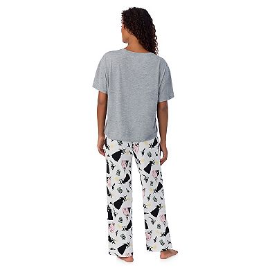 Women's Wizard of Oz Bad Witch Boxy Sleep Tee and Pants Set