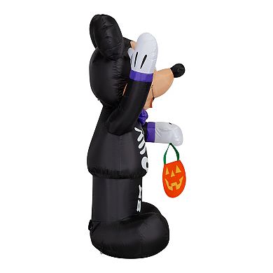 Disney's Mickey Mouse in Skeleton Costume 3.5-ft Inflatable Outdoor Decor