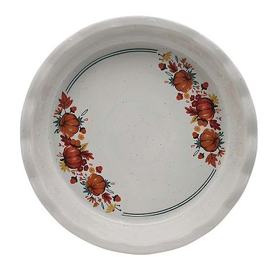 Celebrate Together™ Fall Pumpkin Harvest Pie Plate