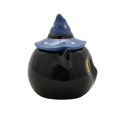 Celebrate Together™ Halloween Lidded Figural Wizard Cat Mug