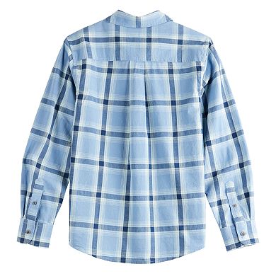 Boys 8-20 Sonoma Goods For Life® Perfect Length Button Up Shirt in Regular & Husky