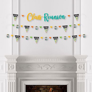 Big Dot Of Happiness Still Got Class - Reunion Party Decor - 36 Cutouts And Banner Letters