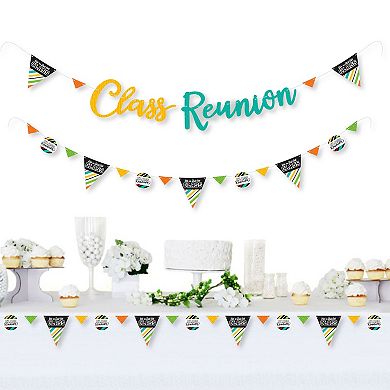 Big Dot Of Happiness Still Got Class - Reunion Party Decor - 36 Cutouts And Banner Letters