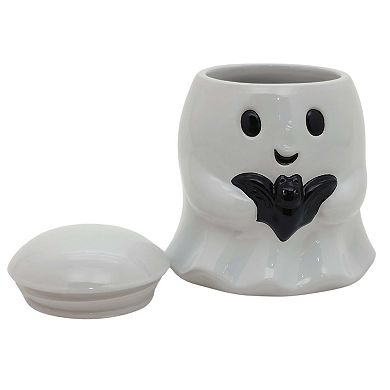 Celebrate Together™ Halloween Cute Ghost with Bat Canister