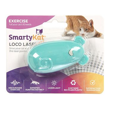 SmartyKat Loco Laser Electronic Light Laser Cat Toy