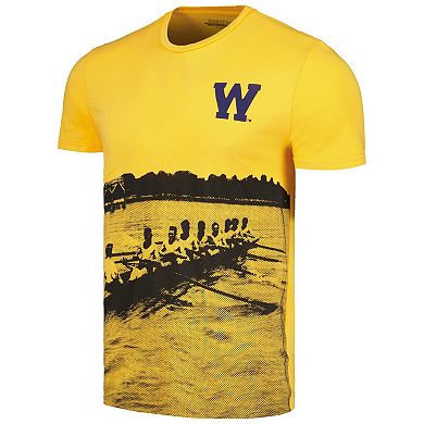 Men's Blue 84  Gold Washington Huskies Rowing The Boys in the Boat T-Shirt